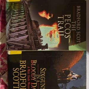 Bradford Scott Western Novels Set